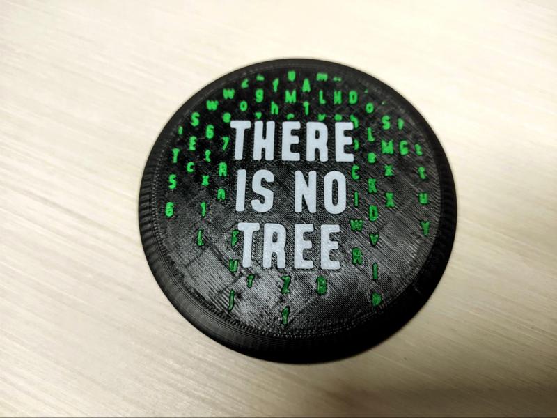 Disc Golf Mini - Matrix themed (There is No Tree)