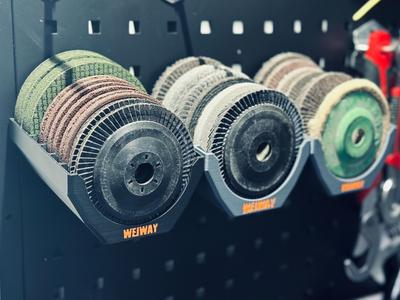 Grinder disc holder 