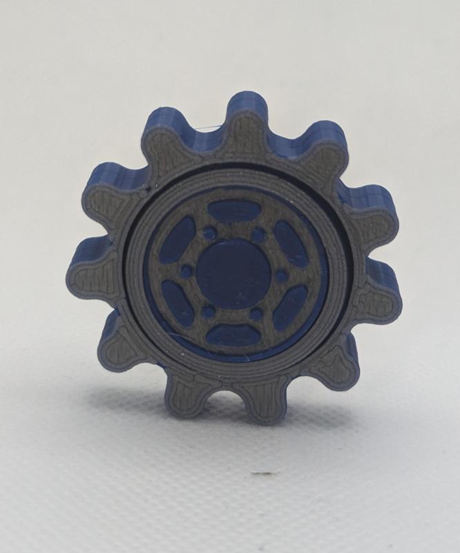 Gyroscope Gear Fidget - Bicycle