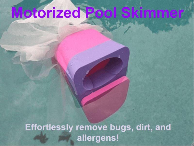 Motorized Pool Skimmer