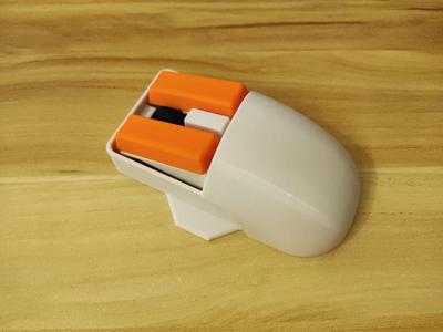 Retro keycap mouse