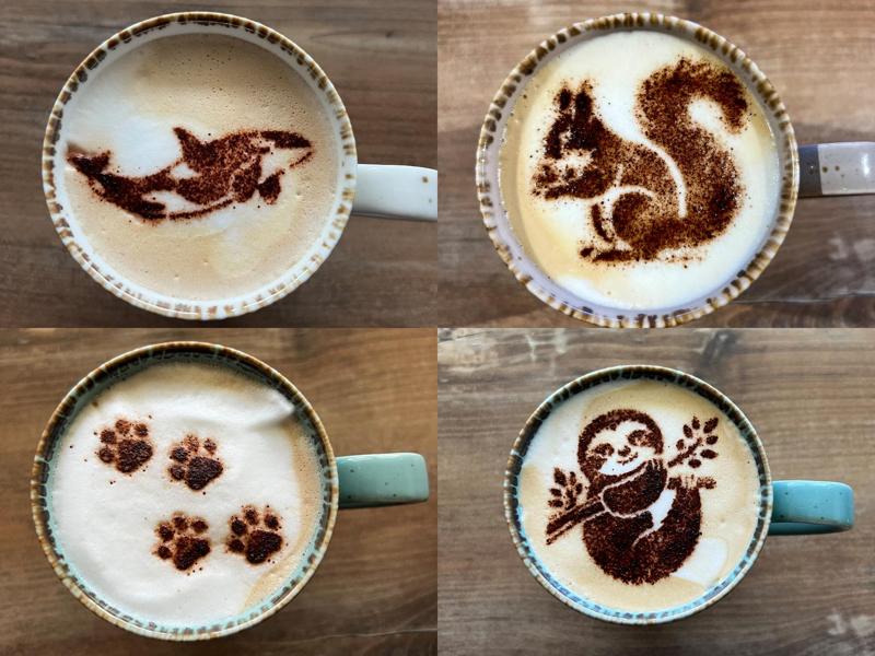 Coffee stencils