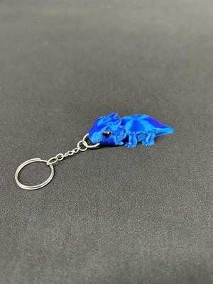 Bearded Dragon Chibi Keychain