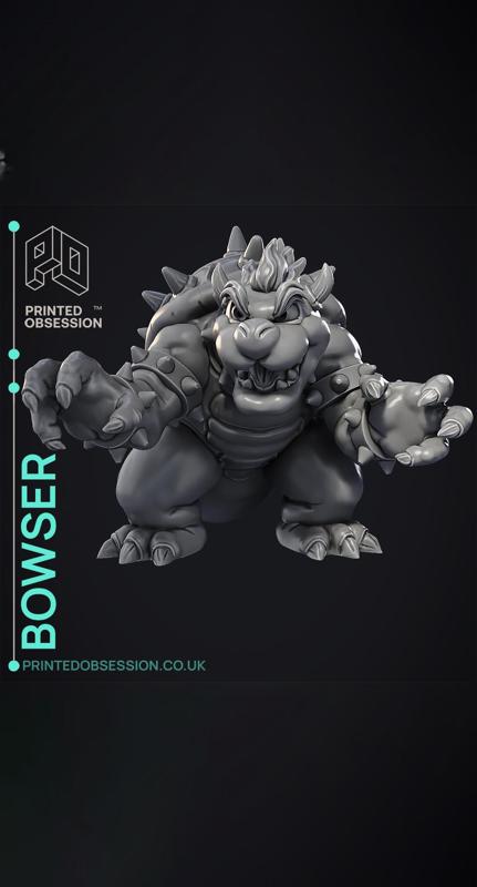 Bowser - Super Mario Bros - Fan Art