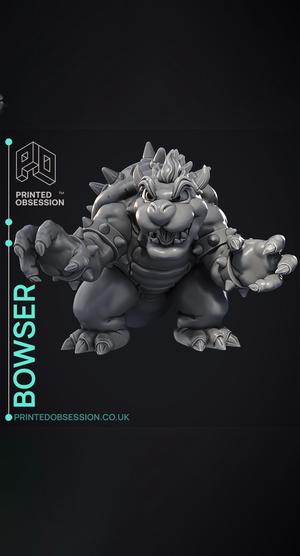 Bowser - Super Mario Bros - Fan Art