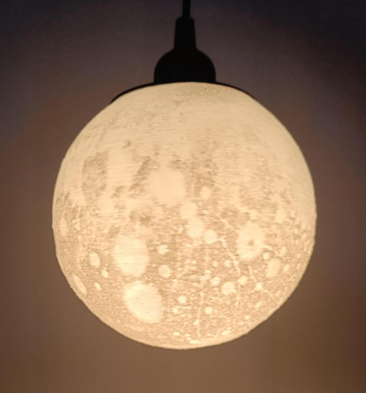 Hybrid Hanging/Desk Pluto Lamp
