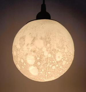 Hybrid Hanging/Desk Pluto Lamp