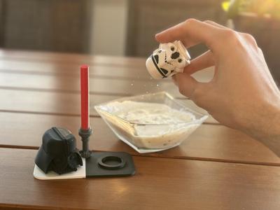 Darth Vader & Stormtrooper Salt Pepper Shaker