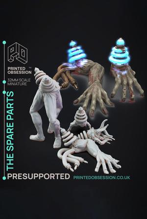 Spare Parts - Dr Frankensteins Monster - PRESUPPORTED - Illustrated and Stats - 32mm scale			