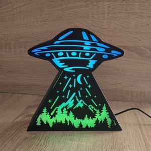 UFO Abduction LED Lamp