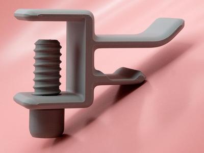 Headphone Holder Desk Clamp by Pork3D.com