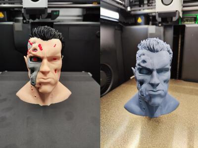 Terminator T800 bust revisitation