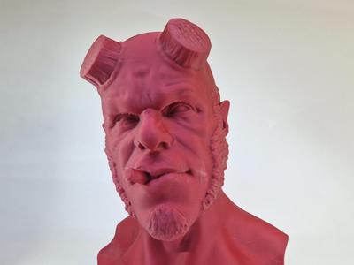 Hellboy bust
