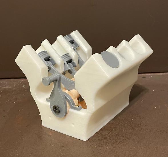 V6 Working Engine Model