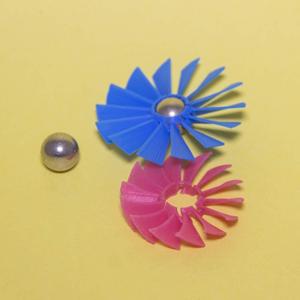 Turbine Top // Spinning Marble Top