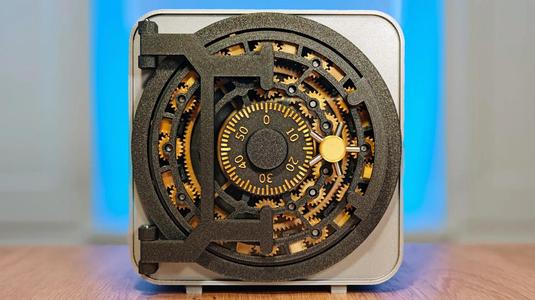 Vault with Combination Lock