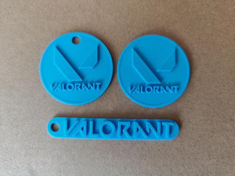 Valorant Keychains and Coin