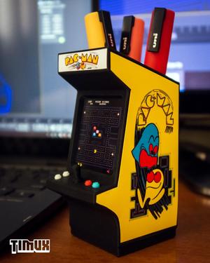 ARCADE MACHINE - RETRO GAMES (PEN HOLDER)