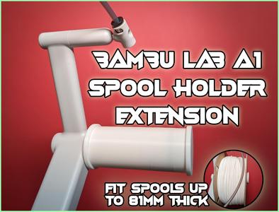Bambu Lab A1 Spool Holder Extension
