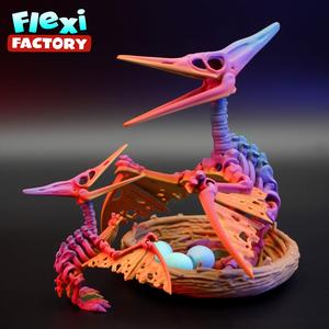 Flexi Factory Skeleton Pteranodon