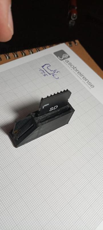 Parametric SD/MicroSD Card holder