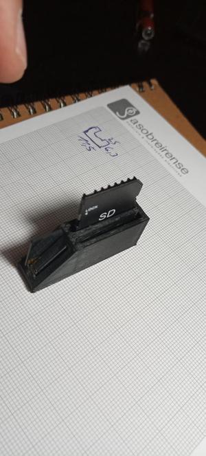Parametric SD/MicroSD Card holder