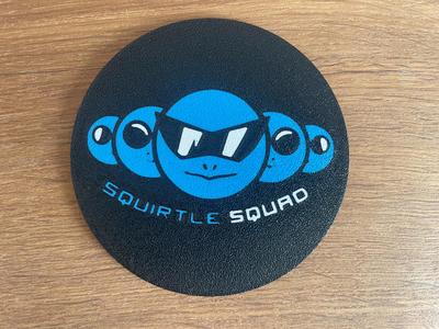 Squirtle Squad Coaster / Pokemon / wall art / dish