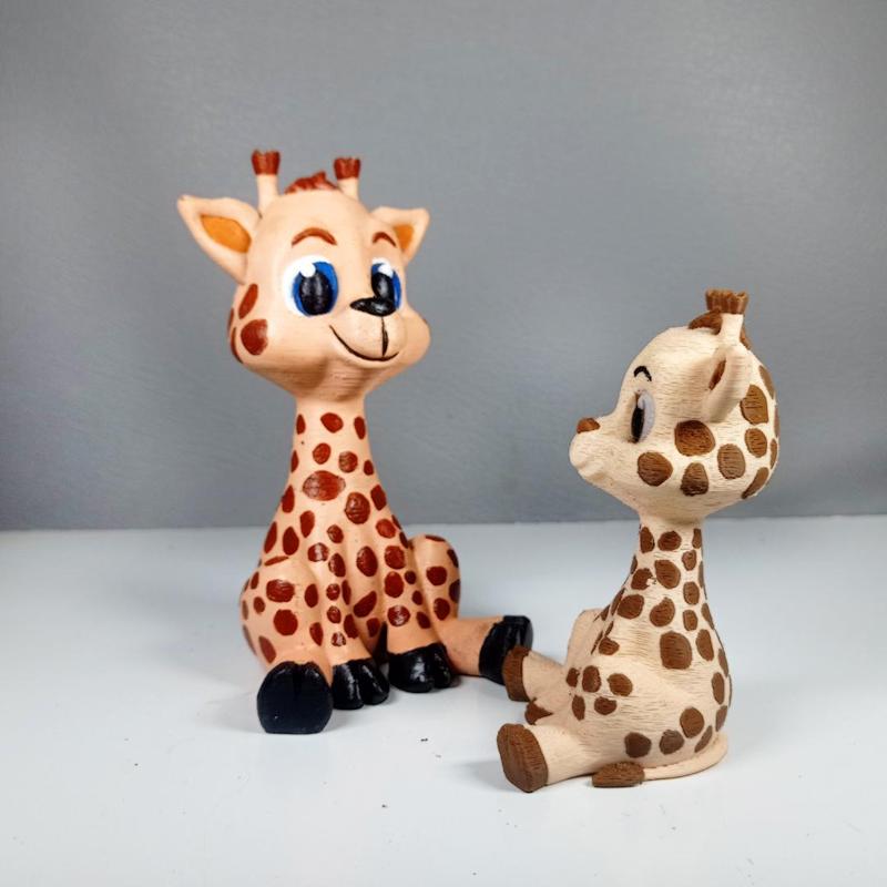 CUTE GIRAFFE | PRINT IN PLACE | NO SUPPORT