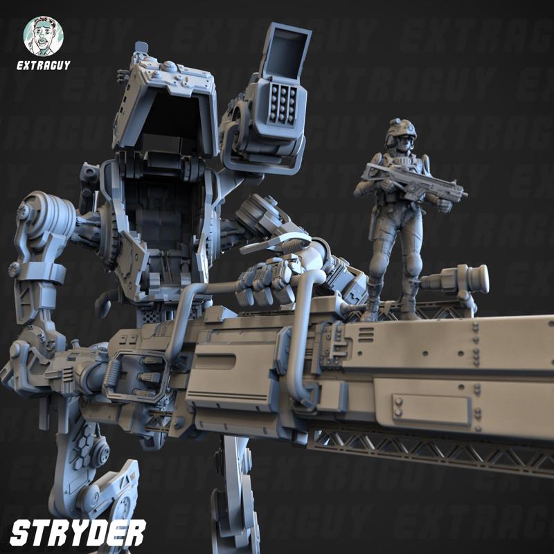 Titan Walker  Poseable 100mm