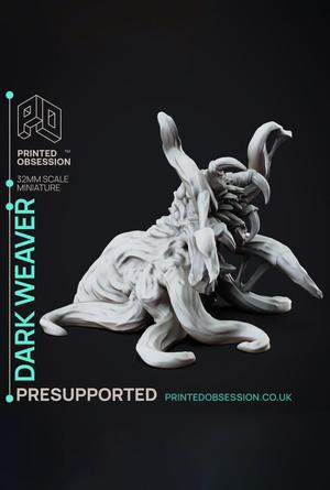 Dark Weaver - Faywild Vs Shadowfell - PRESUPPORTED - Illustrated and Stats - 32mm scale			
