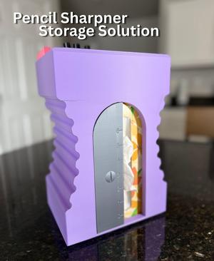 Pencil Sharpener Pencil Storage