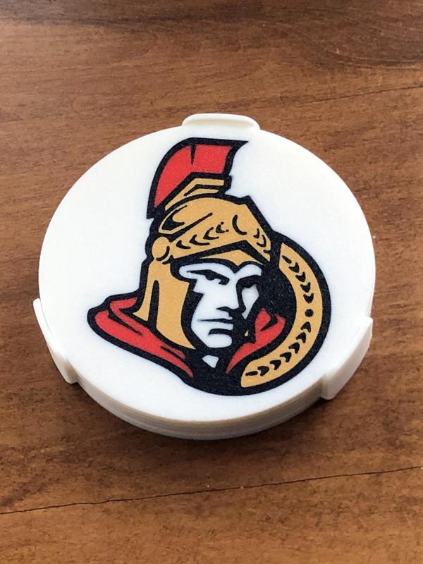 NHL - OTT Coaster and Holder Set