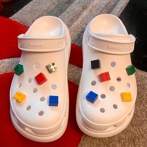 Brick Croc Charm (Legobrick / 2 parts)