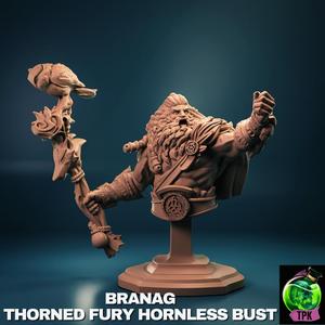 Branag Bust Hornless