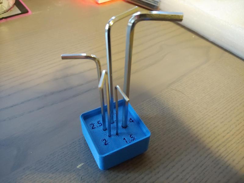 Gridfinity Allen Key Holder