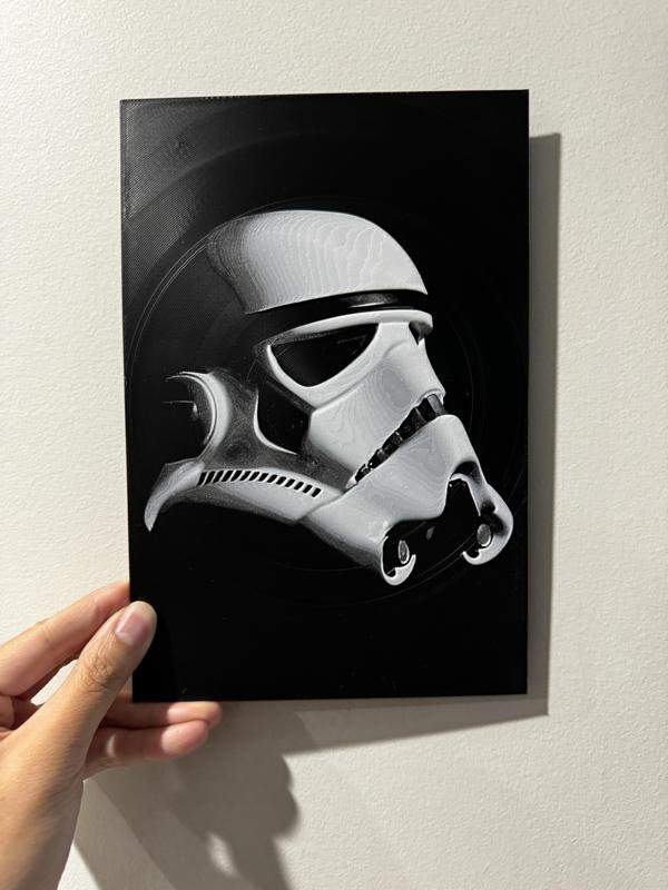 Stormtrooper Helmet - HueForge Print
