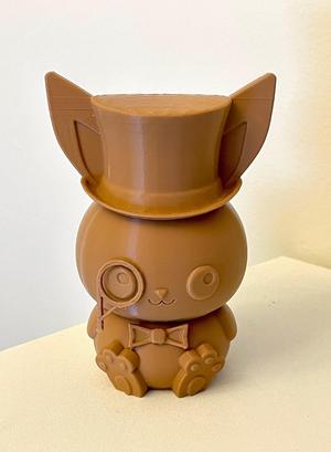 Fancy Easter Bunny Threaded Box - Remix