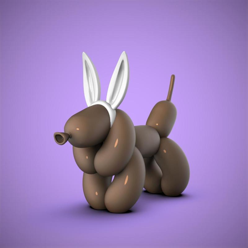 Balloon Dog -Bunny Ears