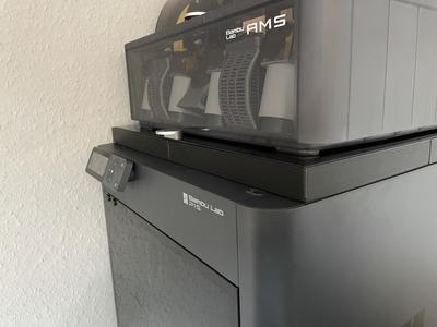Bambulab P1S Glass Riser (no vent) - V2