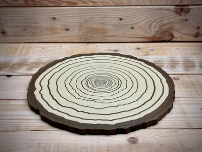Wooden Slice Placemat