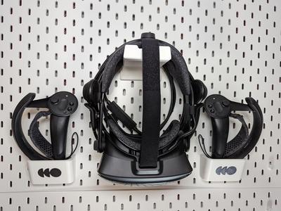 IKEA Skadis Valve Index Holder with Charging