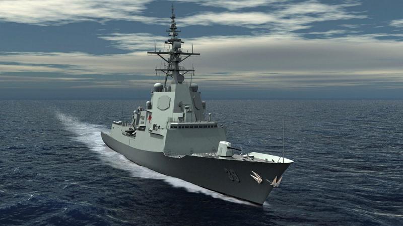 Hobert Class Destroyer 3d Model (Shad0w)