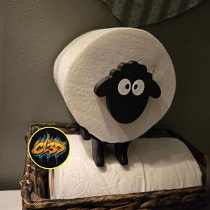 Sheep Toilet Paper Holder - Support Free