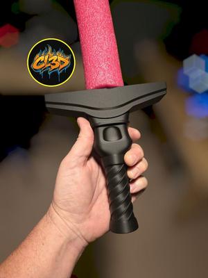 Twisted Helm Pool Noodle Sword