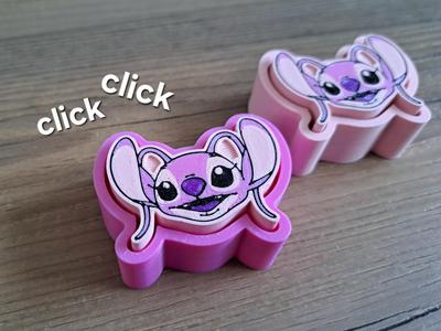Angel from Stitch fidget clicker