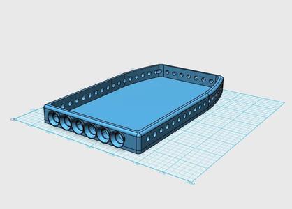 RC Jeep Roof Rack 10mm LEDS