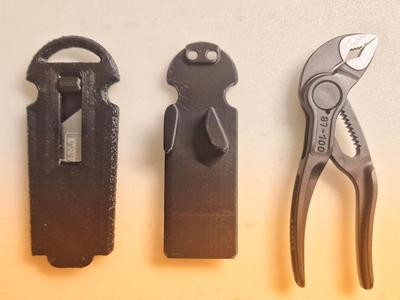 EDC Utility Knife & Knipex Cobra XS Holder