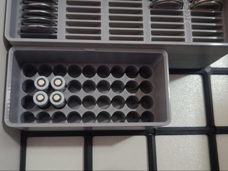 A27 Batteries Gridfinity Stackable