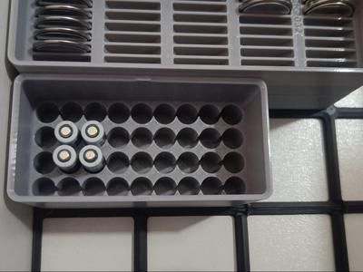 A27 Batteries Gridfinity Stackable