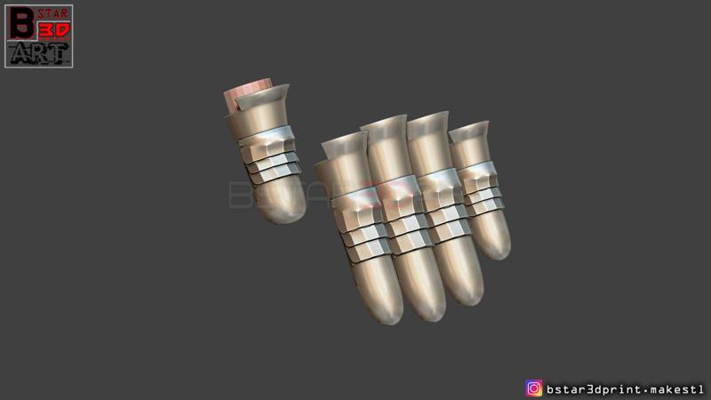Cloud Finger Armor  - Final Fantasy VII remake PS4 For cosplay